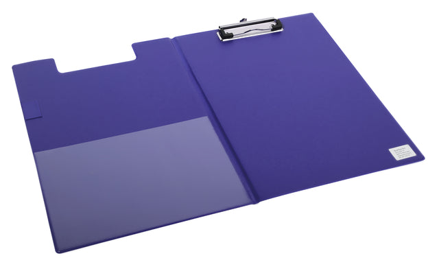 Quantore - Clipboard -Ordner in Bezug auf A4 STND BL 100mm Clamp/Penlus | 12 Stücke