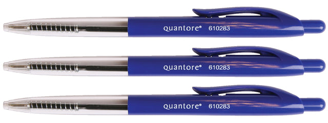 Quantore - Kugelschaltknopf blau