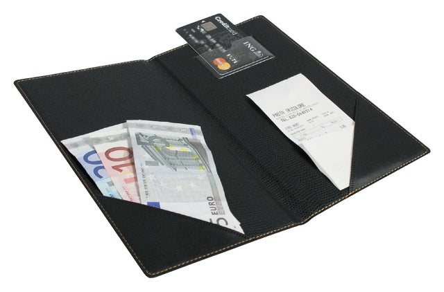 Securit - Zahlungsordner trendy 230x130mm schwarz
