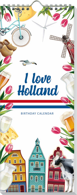 Interstat - Geburtstagskalender Ich liebe Holland