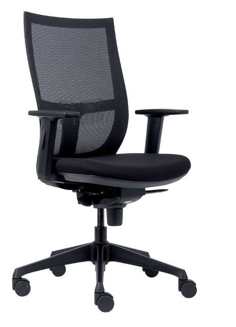 Euroseats - BureAustoel -Kurve 001 Zwart
