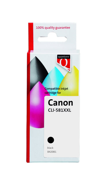 Quantore - Inkcartridge Canon CLI -581xxl Schwarz schwarz