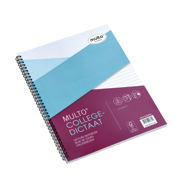 Multo -College -Monteur A4 23 -Rings Line 80vel