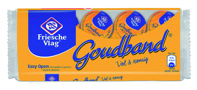 Friesche Vlag - Kaffeemilch Goudband Cups 10x7,5 Gramm | 20 Stücke
