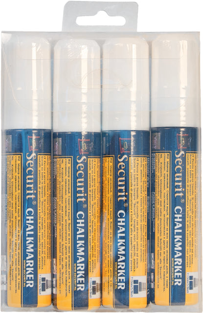 Securit-Chalkstift SMA-720 Blockpunt 7-15 mm Weiß