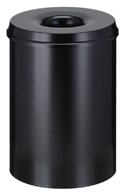 VEPA -Mülleimer - Papierbehälter+Flammen Dover Vepabins 30liter 33,5 cm schwarz