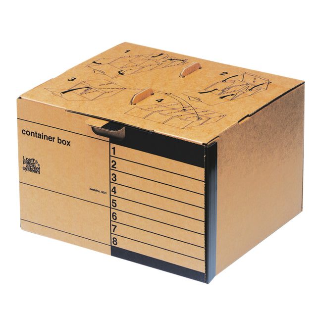 Loeffs - Archivbehälter Loeff 4001 Karton 410x275x370mm
