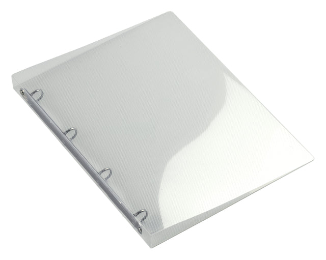 HF2 - Ringband 4R A4 16mm transparent weiß