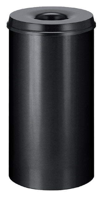 VEPA -Mülleimer - Papierbehälter Flame - Overtover Vepabins 50 Liter 335 mm schwarz