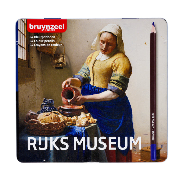Bruynzeel - farbige Bleistifte Milkmaid Blik A 24st ASD