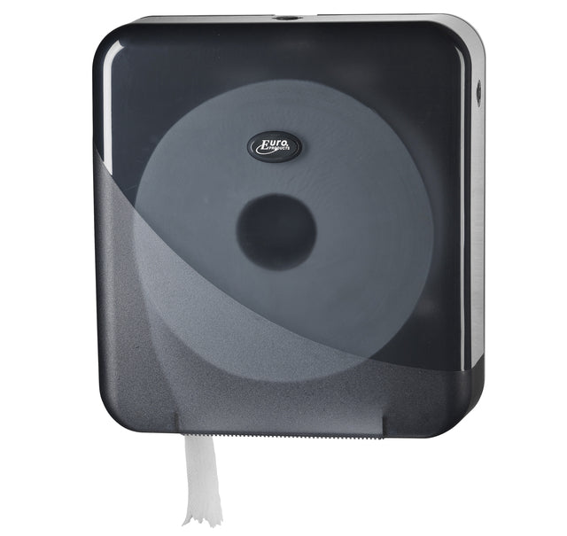 Perlenlinie - Toilettenpapierspender P4 Jumbo Schwarz