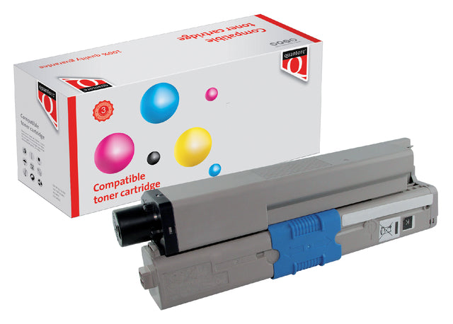 Quantore - Toner Oki 44973536 Schwarz
