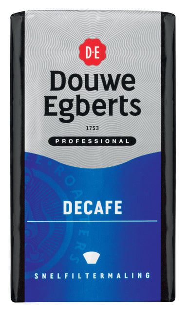 Douwe Egberts - Kaffee schnell Filterfaling Decafe 250gr | 12 Stücke