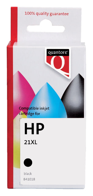 Quantore - Inkcartridge HP 21xl C9351ce Schwarz