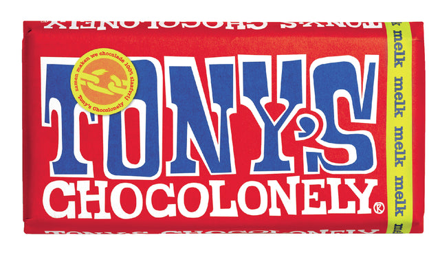 Tony's Chocolonely - Schokolade Tony Chocolonely Milk Bar 180gr