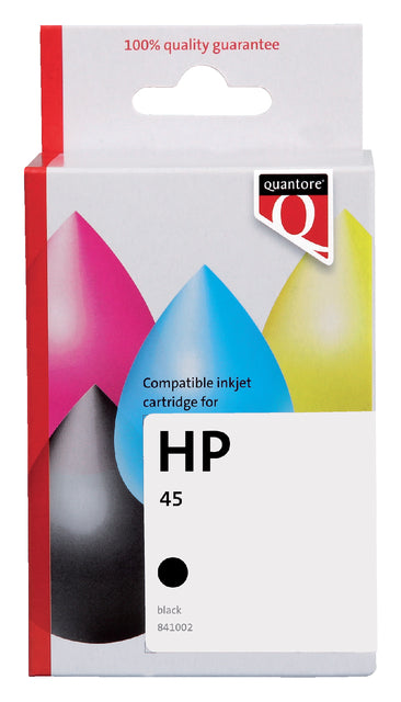 Quantore - Inkcartridge HP 45 51645CN Black | 12 Stücke