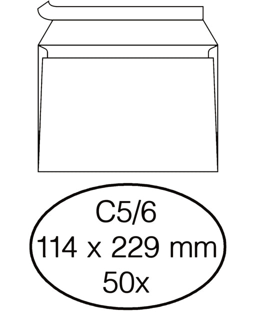 Quantore - Hüllungsbank C5/6 114x229 80GR ZK WT | 20 Stücke