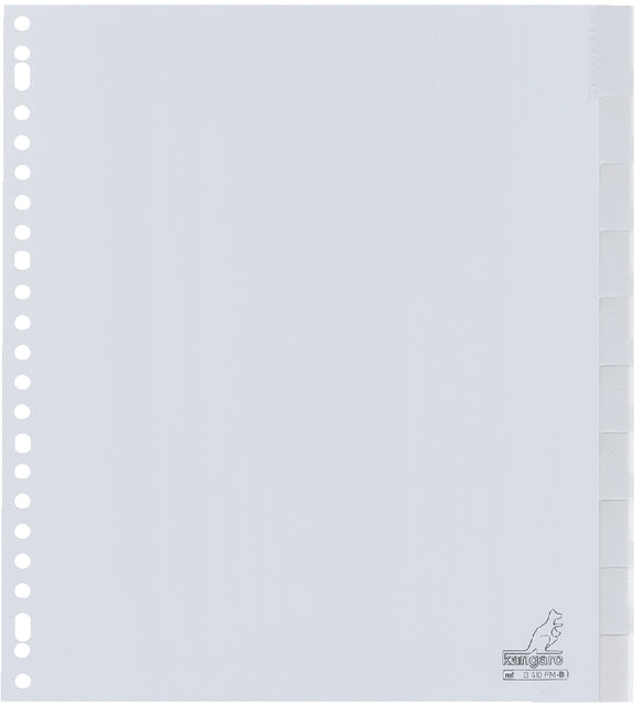 Känguro - Tab G410fm B A4 23r PP 10dlg V Tabs Bd BD