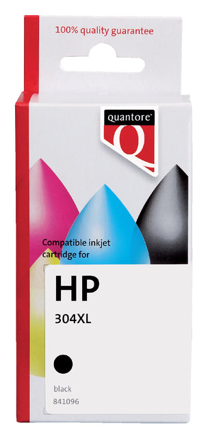 Quantore - Inkcartridge HP 304XL N9K08CN HC Schwarz