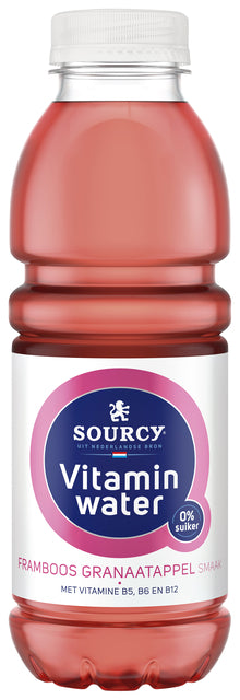 SOUSE - Wasser Vitamin Himbeer/Granaa Flasche 500ml | 6 Stücke