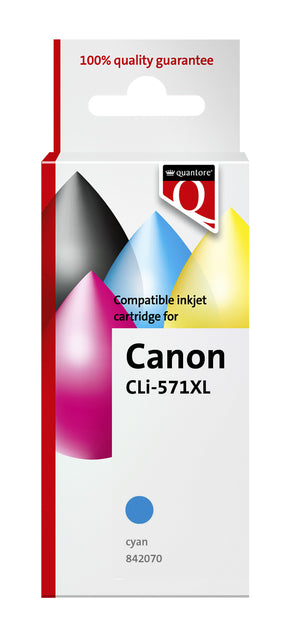 Quantore - Inkcartridge Canon CLI -571XL Blau