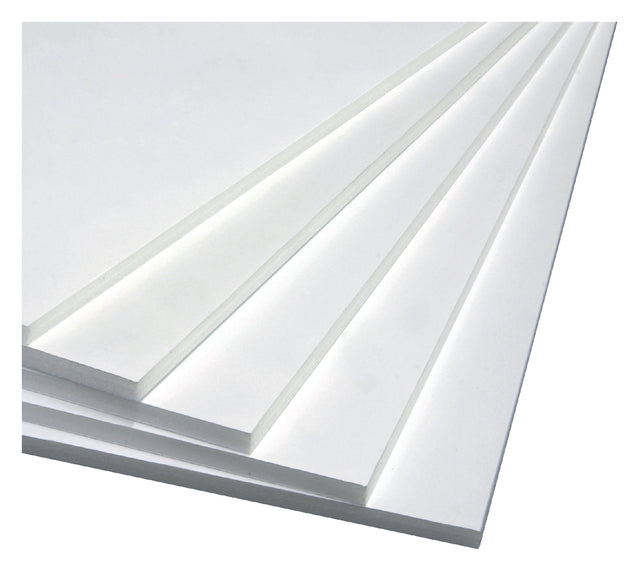 Büro - Foamboard 50x70cm 2 - 5mm Weiß | 10 Stücke