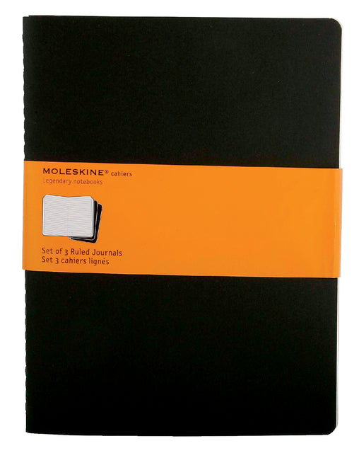 Moleskine - Schrift XL 190x250mm Linie 240 PBLZ Schwarz