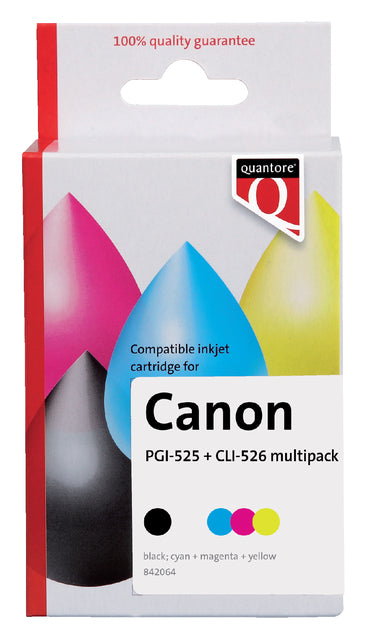 Quantore-Ink-Kartusche CAN PGI-525 CLI-526 2 Zw3KL