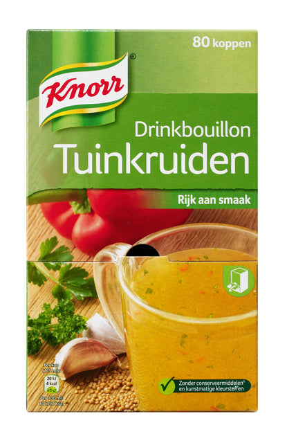 Knorr - Gartenkräuter mit Brühen trinken