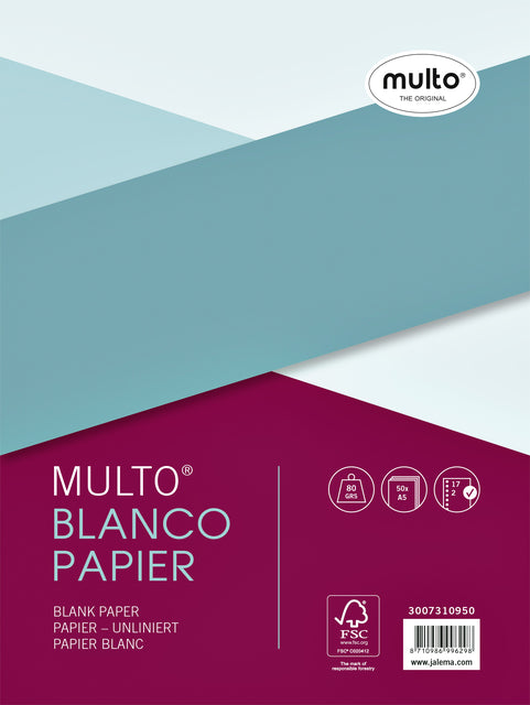 Multo - Interior 17 -Gaats Blanco 80gr 50V