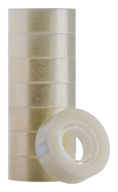 Quantore - Klebeband 19mmx33m kleiner Kern TR | 8 Stücke