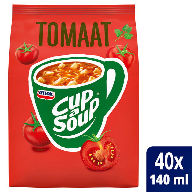 Cup eine Suppen-Cup-a-Soup-Maschinenbeutel Tomate 140 ml