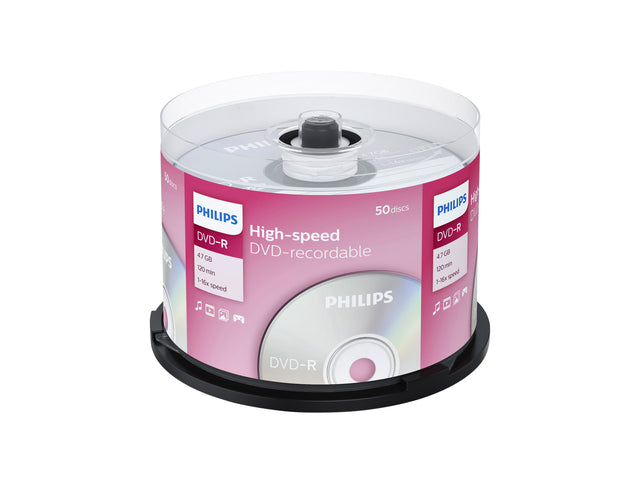 Philips - DVD -R 4,7 GB 16x SP (50) | 15 Stücke