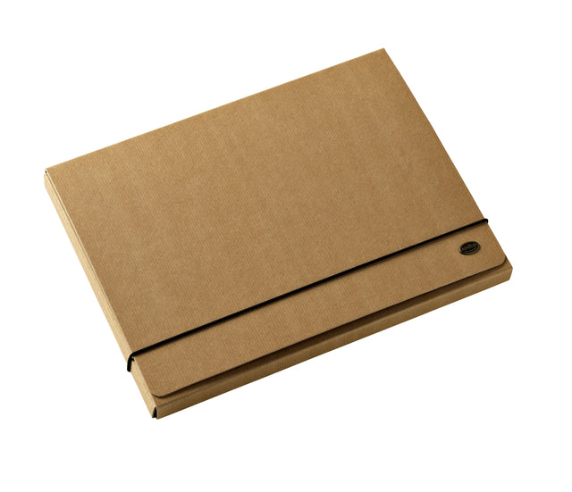 Quantore - Elastobox Kraft Linie A4 3 Ventile Br | 5 Stücke