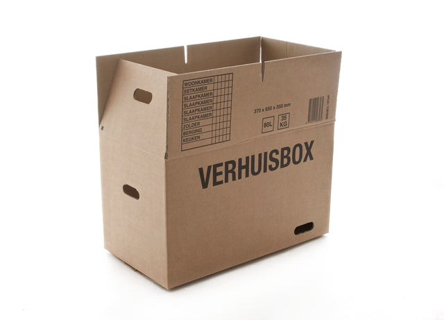 Izzy - Moving Box 370x650x350 Doppelgolfbraun 7mm
