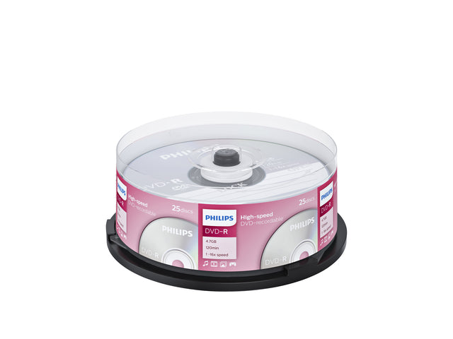 Philips - DVD -R 4,7 GB 16x SP (25) | 15 Stücke