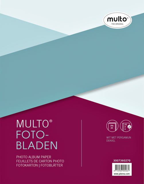 Multo -Fotomagazine 23 -Gaats + Dekvel White