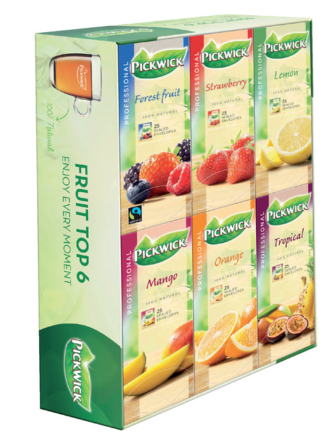 Pickwick - Tee Multipack Original 6x25st Frucht
