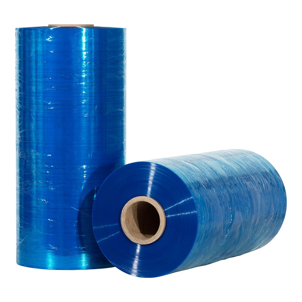 Klika - Maschinenhülle Öl 23 Mikrometer 50 cm x 1556 Meter 250% Vorderregal Blue Food Grade