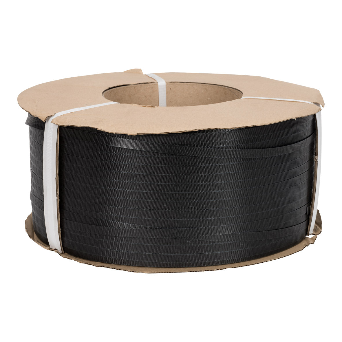 Klika - PP -Band 12 mm x 055 mm 3000 Meter schwarz (Rolkern 200 mm)