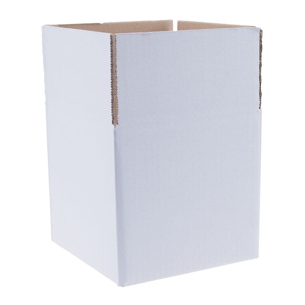 Klika - Pappkartons Knöchel 165 x 165 x 355 mm Weiß | 30 Stücke