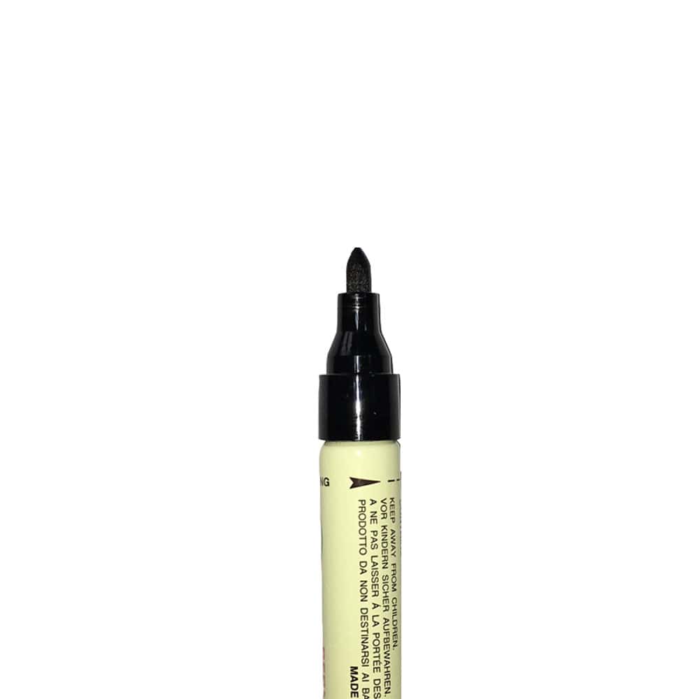 Klika - Yoken Permanent Marker Black 1 mm Point12 Stücke