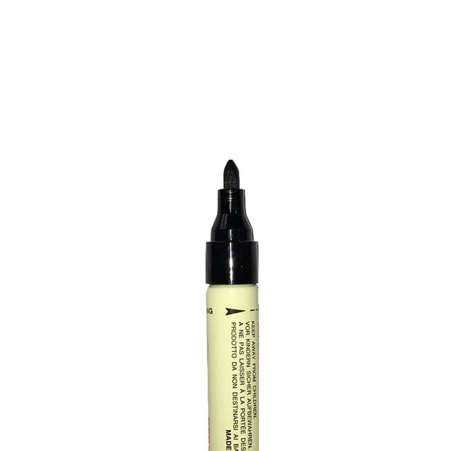 Klika - Yoken Permanent Marker Black 1 mm Point12 Stücke